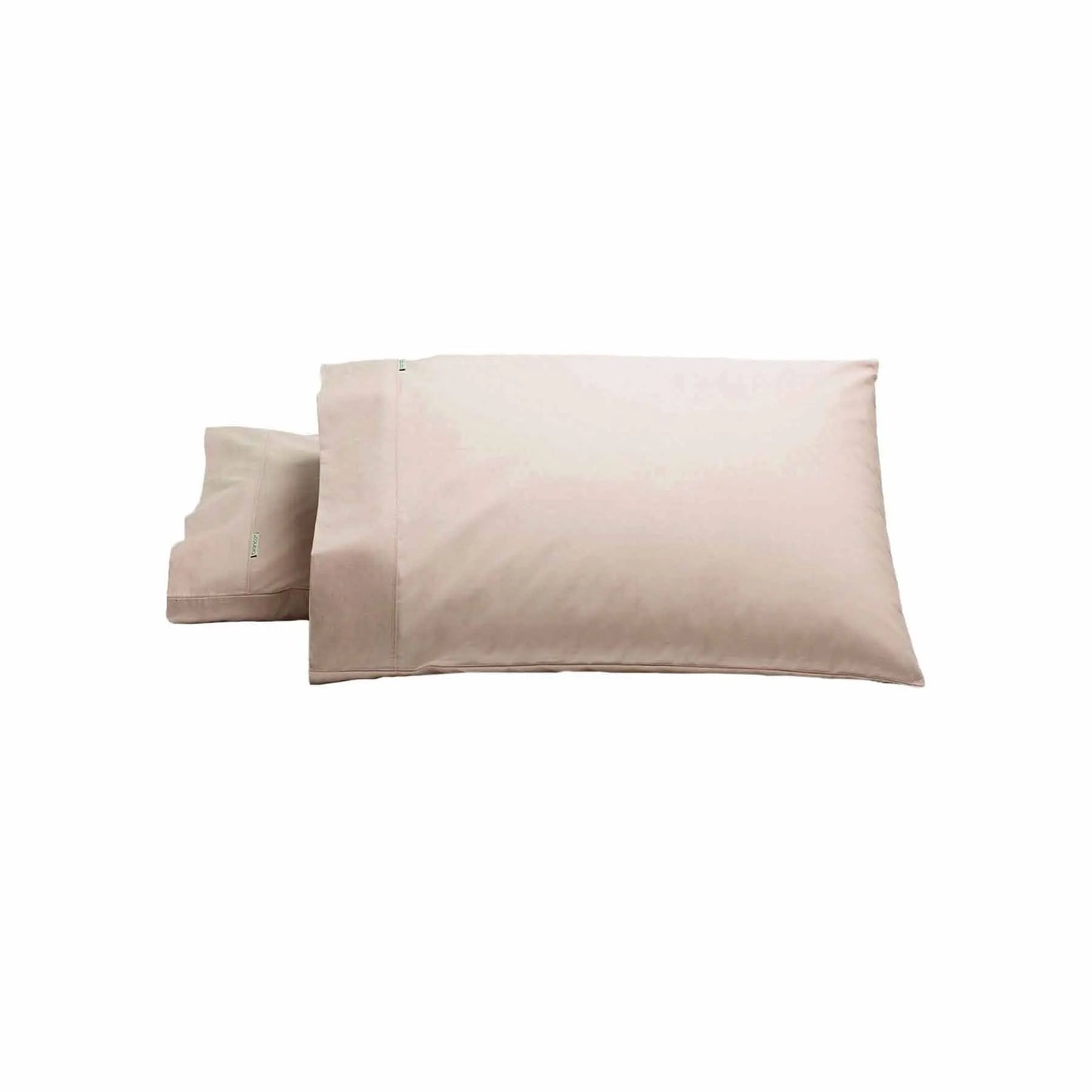 Bianca Pair of Heston Cotton Percale Standard Pillowcases Pink