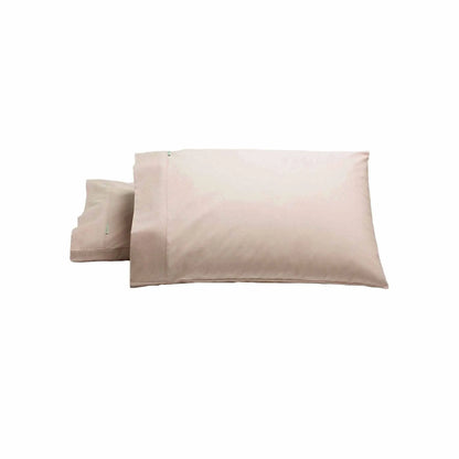 Bianca Pair of Heston Cotton Percale Standard Pillowcases Pink