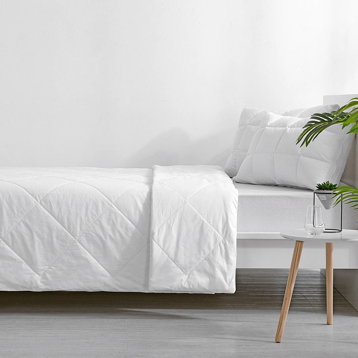 Bianca 250GSM Natural Sleep Bamboo Summer Quilt King - Image 4