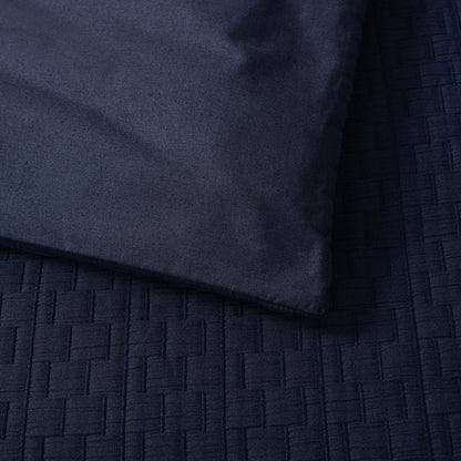 Bianca Burleigh Ink Jacquard Quilt Cover Set Queen - Image 5