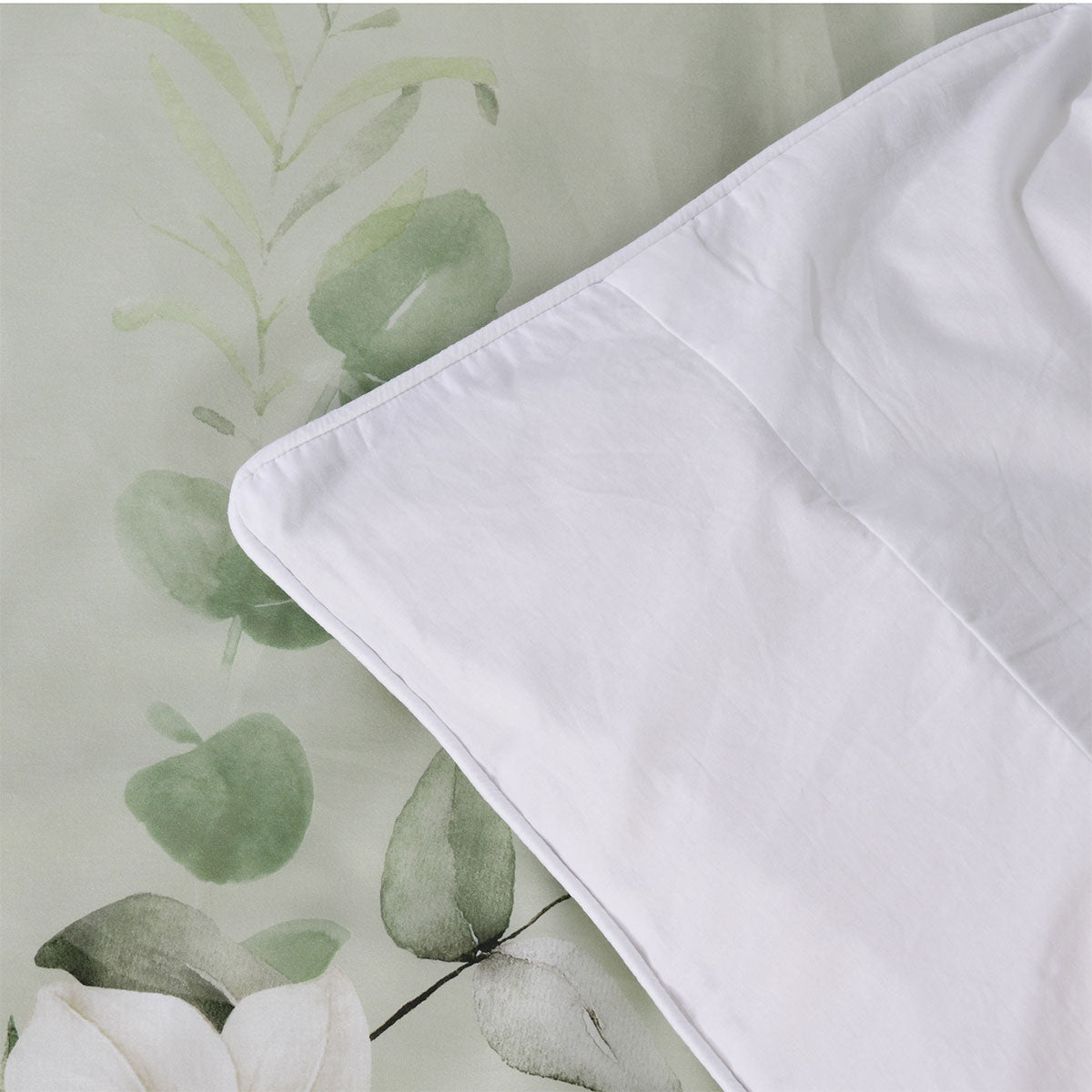Bianca Salisbury Sage Floral Cotton Sateen Quilt Cover Set King - Image 5