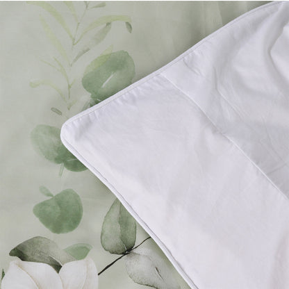 Bianca Salisbury Sage Floral Cotton Sateen Quilt Cover Set Queen - Image 5