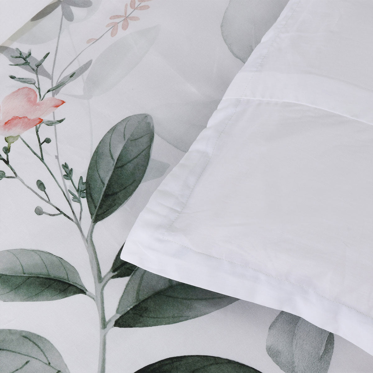 Bianca Wellingrove White Cotton Sateen Quilt Cover Set King - Image 5