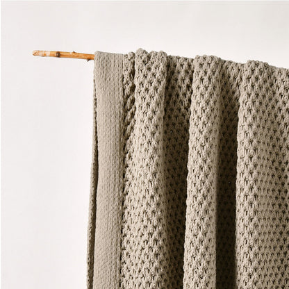 Bianca Sofala Taupe Polyester Chenille Throw Rug 130 x 170 cm - Image 3