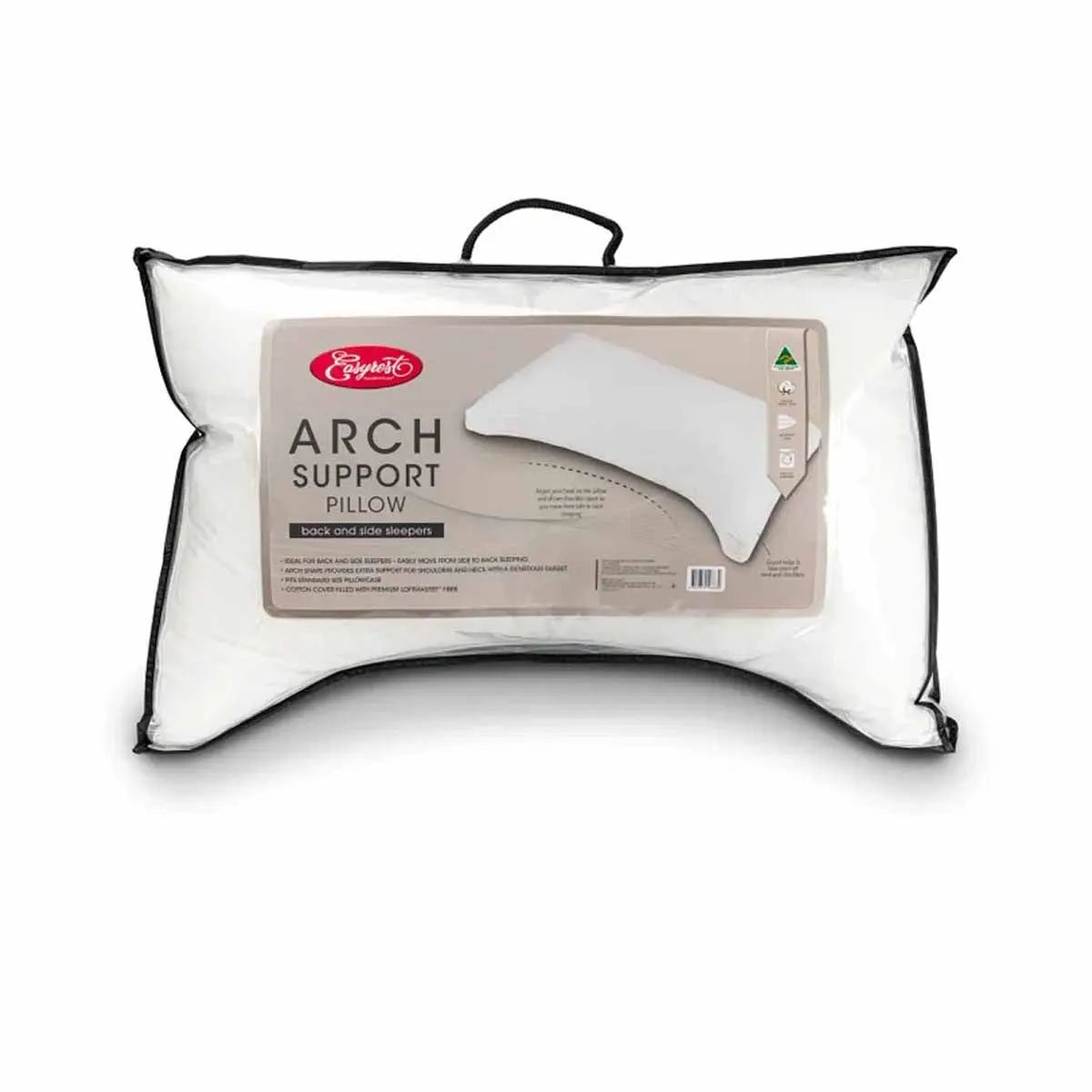 Easyrest Cotton Cover Arch Support Pillow 40 x 60 cm