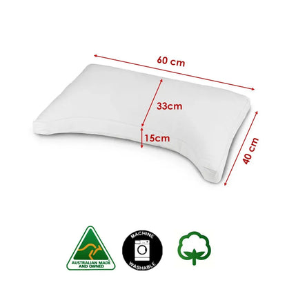 Easyrest Cotton Cover Arch Support Pillow 40 x 60 cm - Image 3