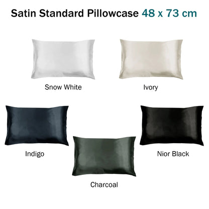 Invitation Satin Standard Pillowcase Ivory - Image 2
