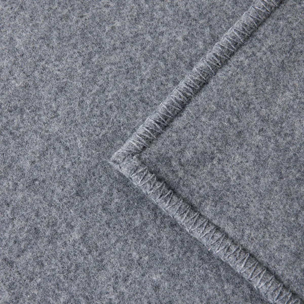 Little Gem Grey Australian Wool Bassinet Blanket 80 x 120 cm - Image 3
