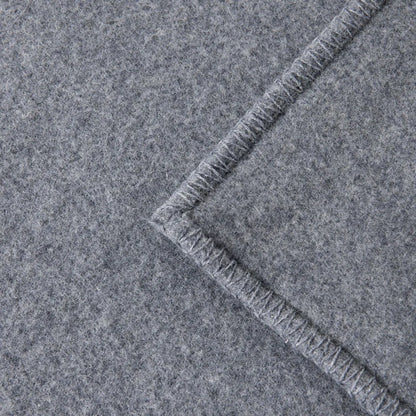 Little Gem Grey Australian Wool Bassinet Blanket 80 x 120 cm - Image 3