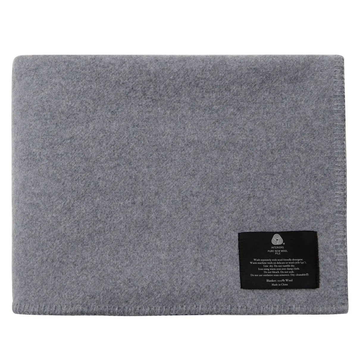 Little Gem Grey Australian Wool Bassinet Blanket 80 x 120 cm - Image 4