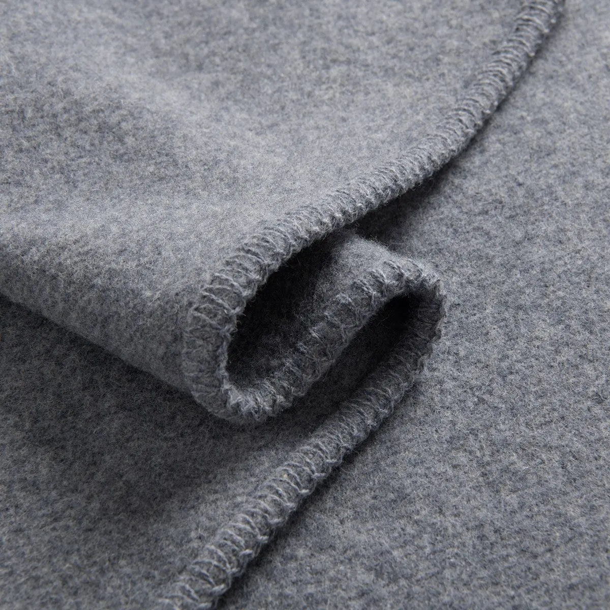 Little Gem Grey Australian Wool Cot Blanket 120 x 160 cm - Image 3
