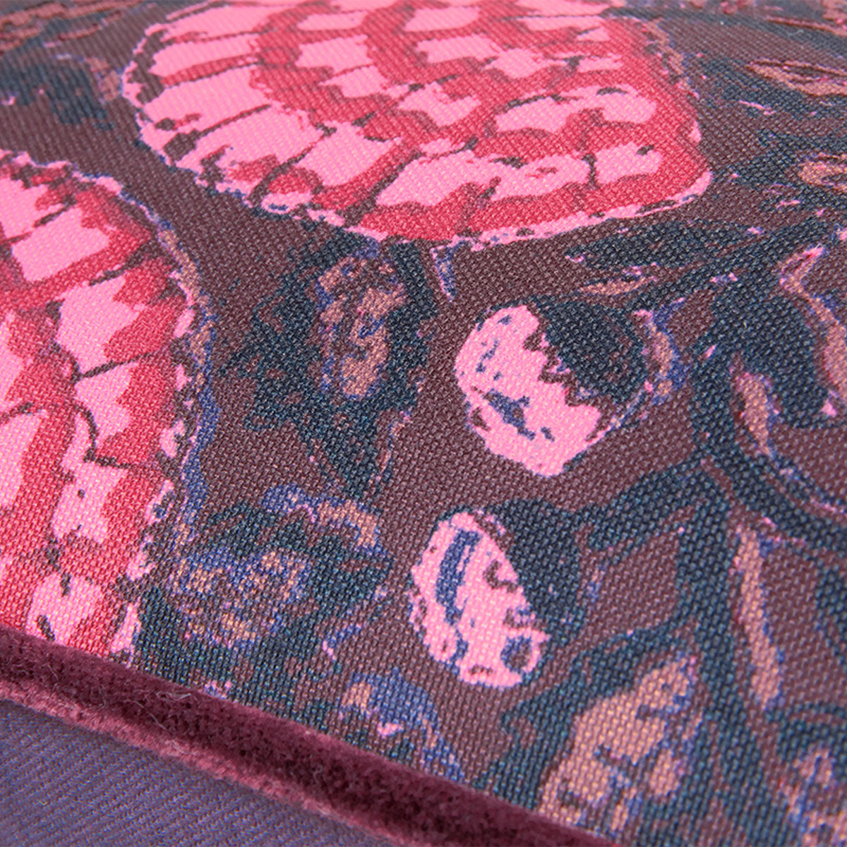 KAAT Amsterdam Ayda Pink Floral Square Filled Cushion 45cm x 45cm - Image 3