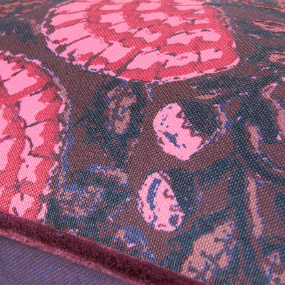 KAAT Amsterdam Ayda Pink Floral Square Filled Cushion 45cm x 45cm - Image 3
