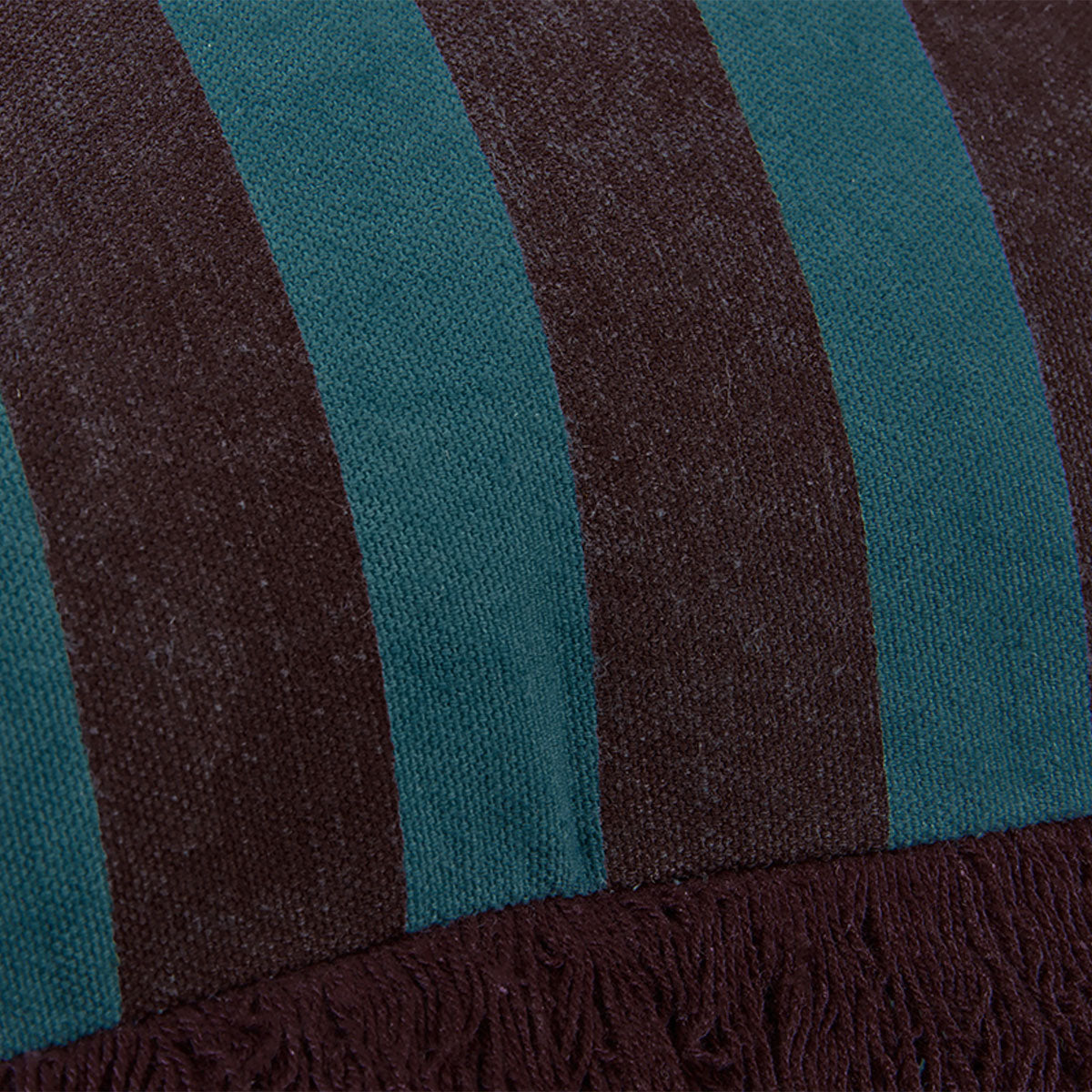 KAAT Amsterdam Viggo Red Stripe Square Filled Cushion 45cm x 45cm - Image 3