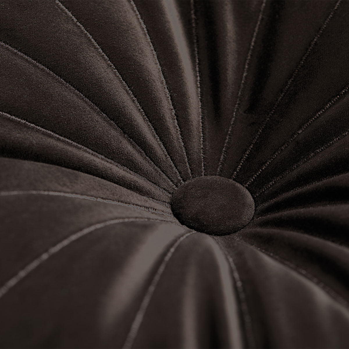 KAAT Amsterdam Mandarin Brown Round Filled Cushion 40cm Diameter - Image 3
