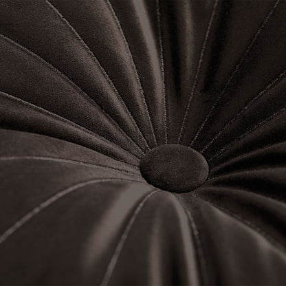 KAAT Amsterdam Mandarin Brown Round Filled Cushion 40cm Diameter - Image 3