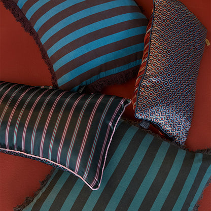 KAAT Amsterdam Meja Green Reversible Oblong Filled Cushion 30cm x 50cm - Image 5