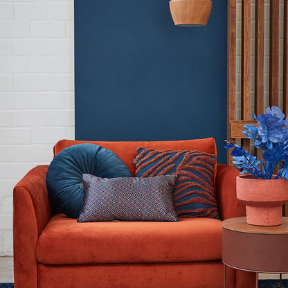 KAAT Amsterdam Meja Red Reversible Oblong Filled Cushion 30cm x 50cm - Image 7