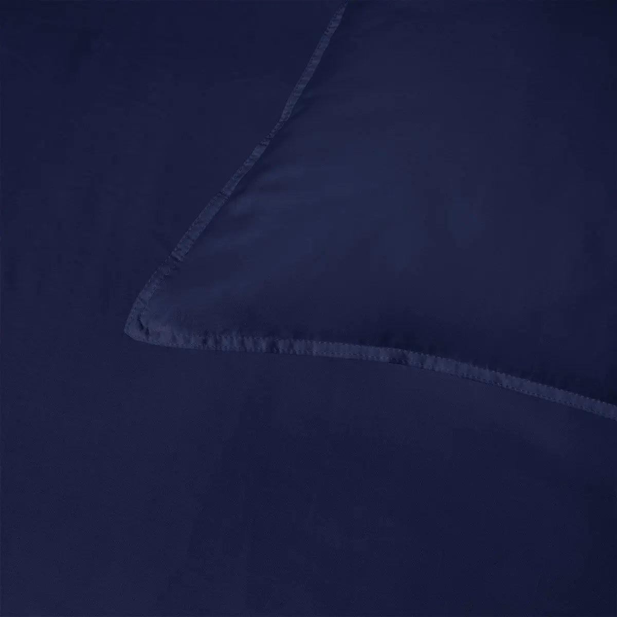 Accessorize 400TC Navy Bamboo Cotton Double Stitch Quilt Cover Set King - Image 3
