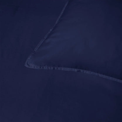 Accessorize 400TC Navy Bamboo Cotton Double Stitch Quilt Cover Set King - Image 3