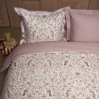 PIP Studio Garden of Dove Off White Cotton Quilt Cover Set Super King - Image 4