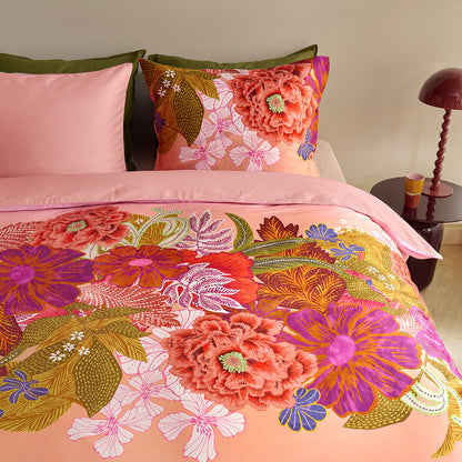 Oilily Livia Multi Cotton Floral Quilt Cover Set Queen - Image 4