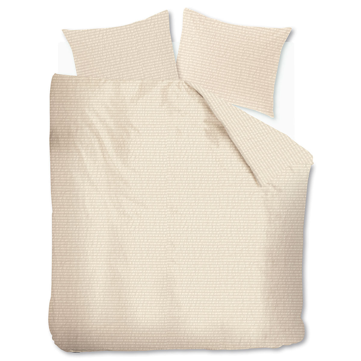 Bedding House Summer Sand Seersucker Cotton Quilt Cover Set King - Image 5