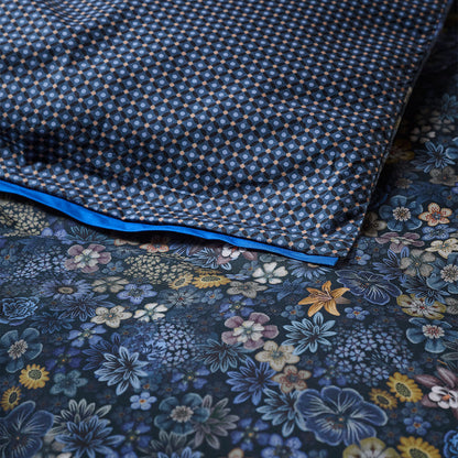 PIP Studio Tutti i Fiori Dark Blue Cotton Quilt Cover Set King - Image 5