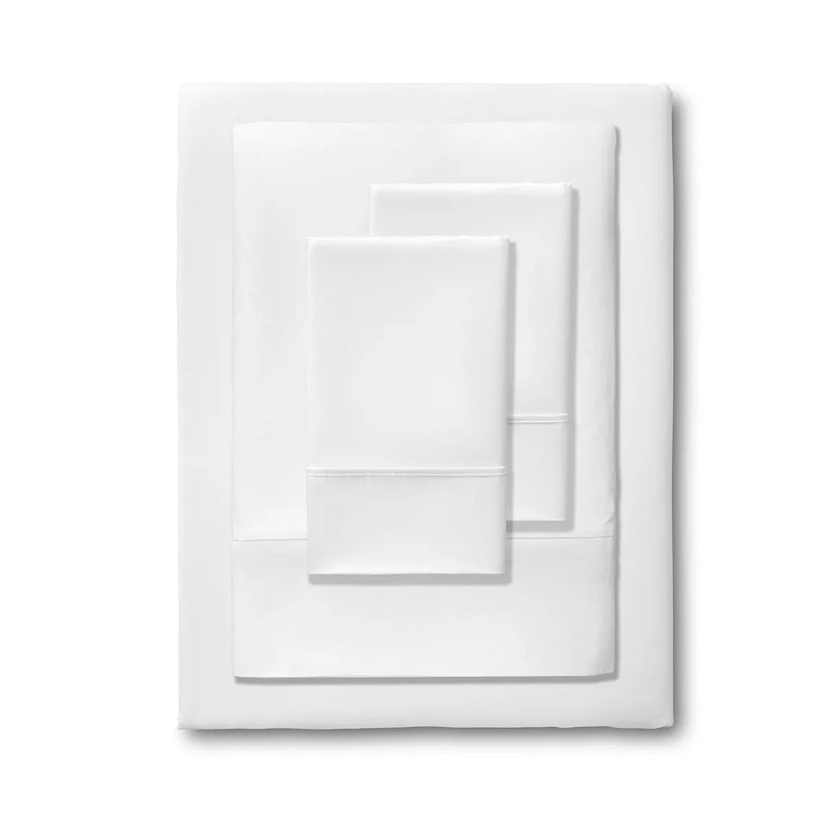 Accessorize 400TC White Bamboo Cotton Mega / Super Sheet Set 50cm Wall Super King - Image 3