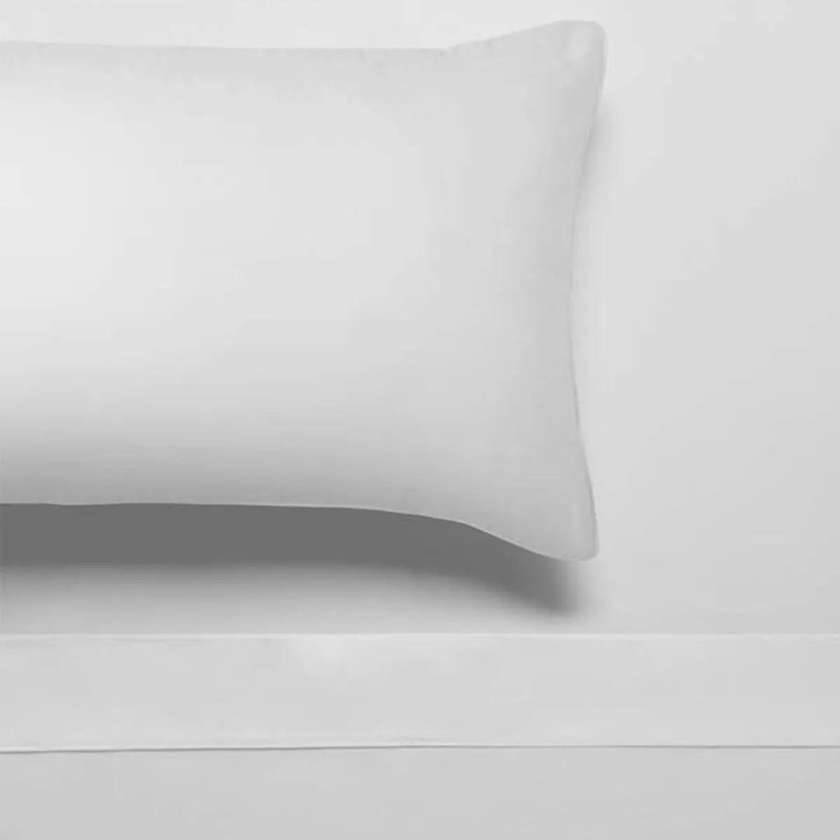 Accessorize White Piped Hotel Deluxe Cotton Sheet Set Queen - Image 3