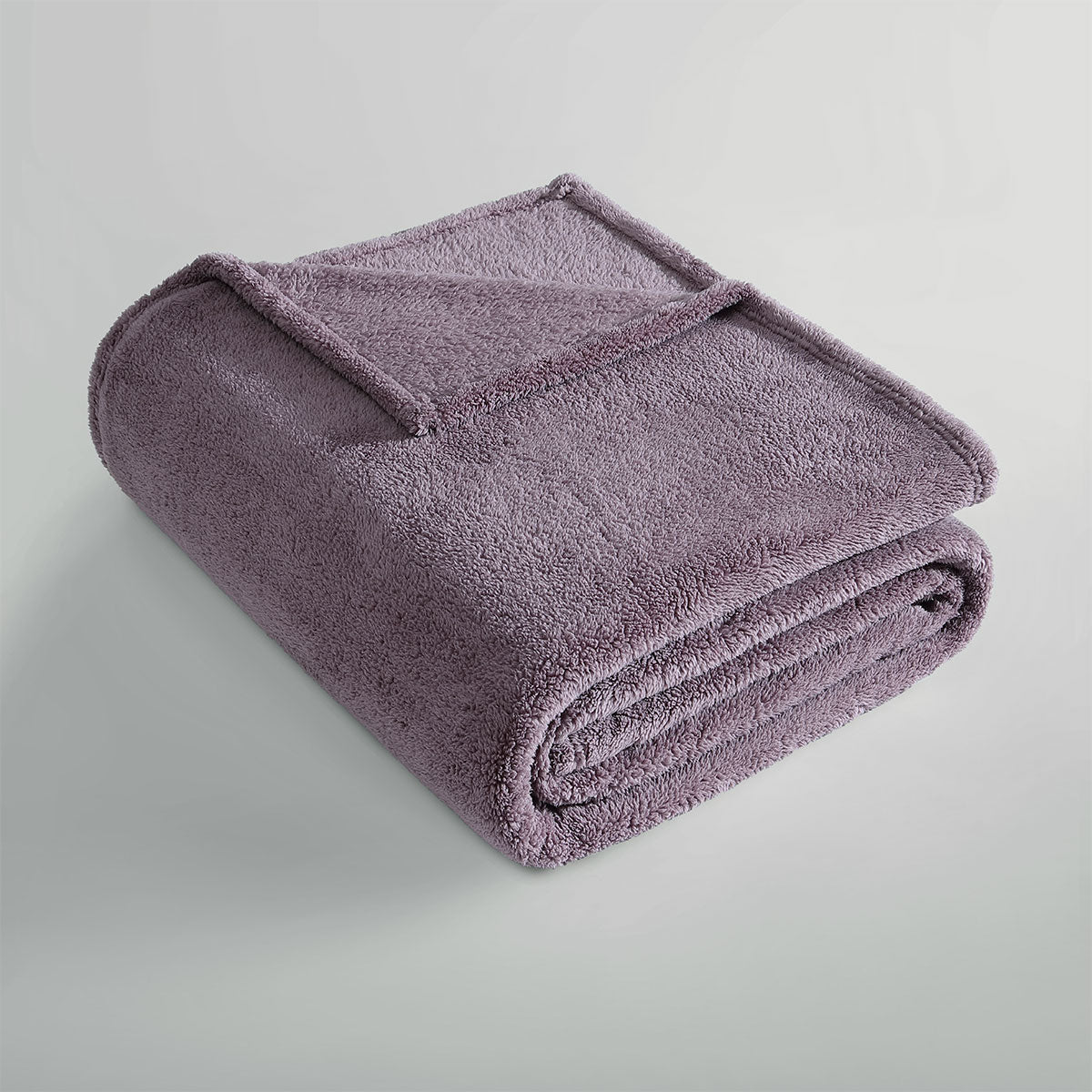 Ardor Teddy Mauve Ultra Soft Cozy Fleece Blanket Queen - Image 3