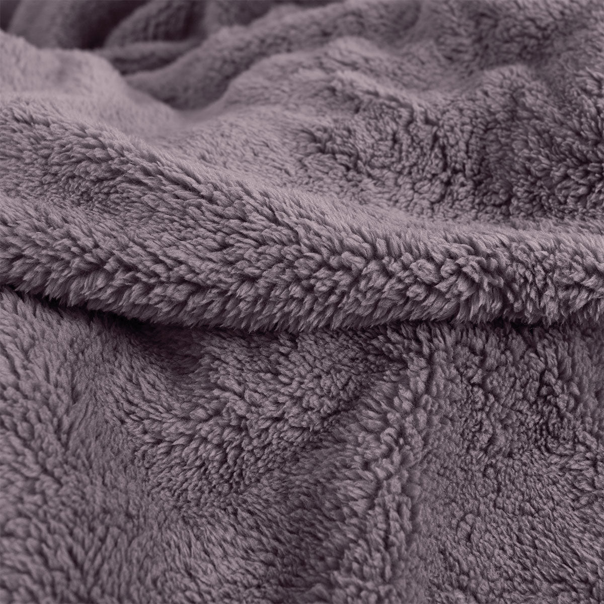 Ardor Teddy Mauve Ultra Soft Cozy Fleece Blanket Queen - Image 4