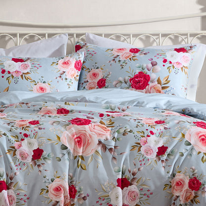 Ardor Amelie Multi Floral Printed Quilt Cover Set King - Image 4