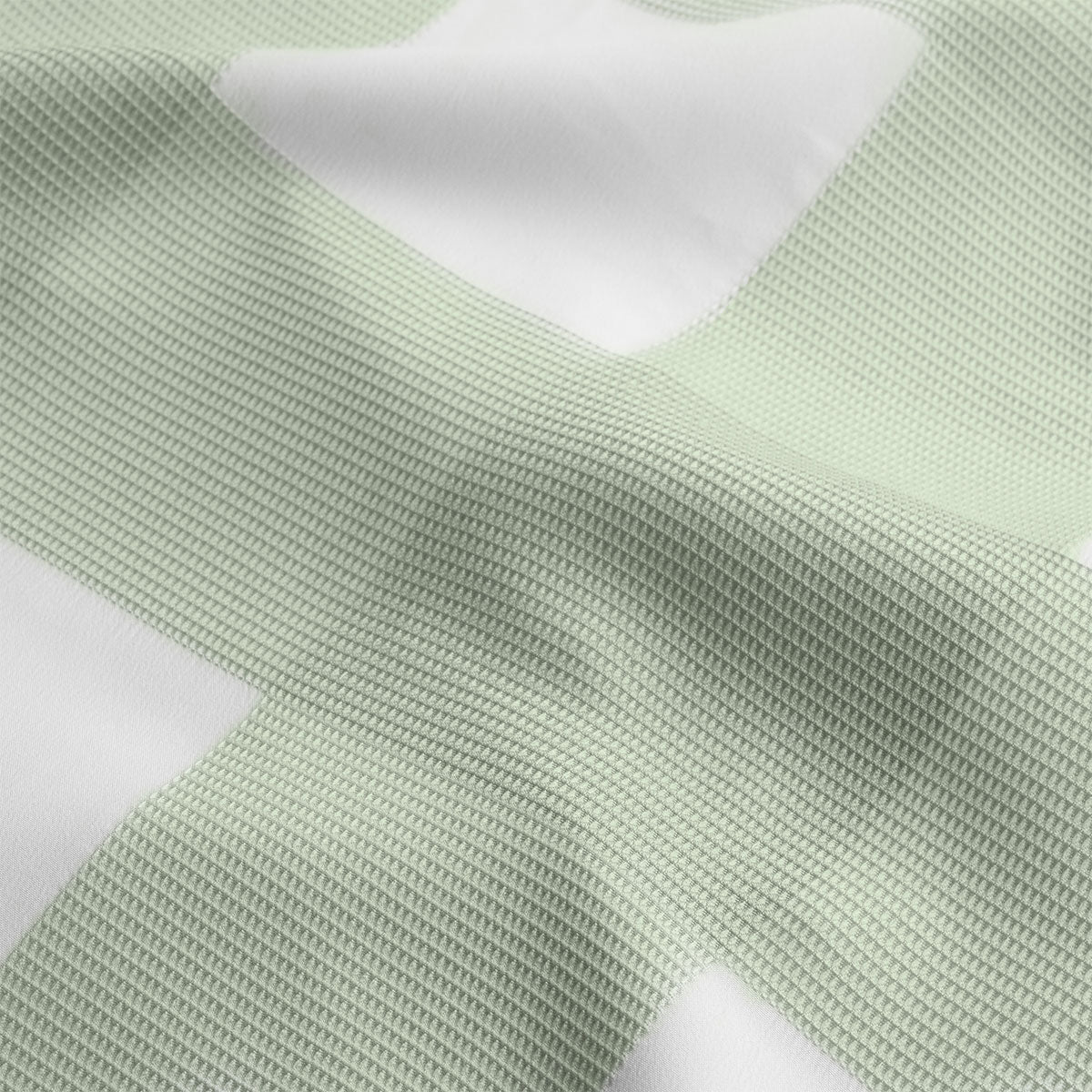 Ardor Ashlea Sage Oversized Waffle Check Quilt Cover Set King - Image 4