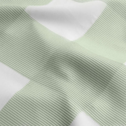 Ardor Ashlea Sage Oversized Waffle Check Quilt Cover Set Queen - Image 4