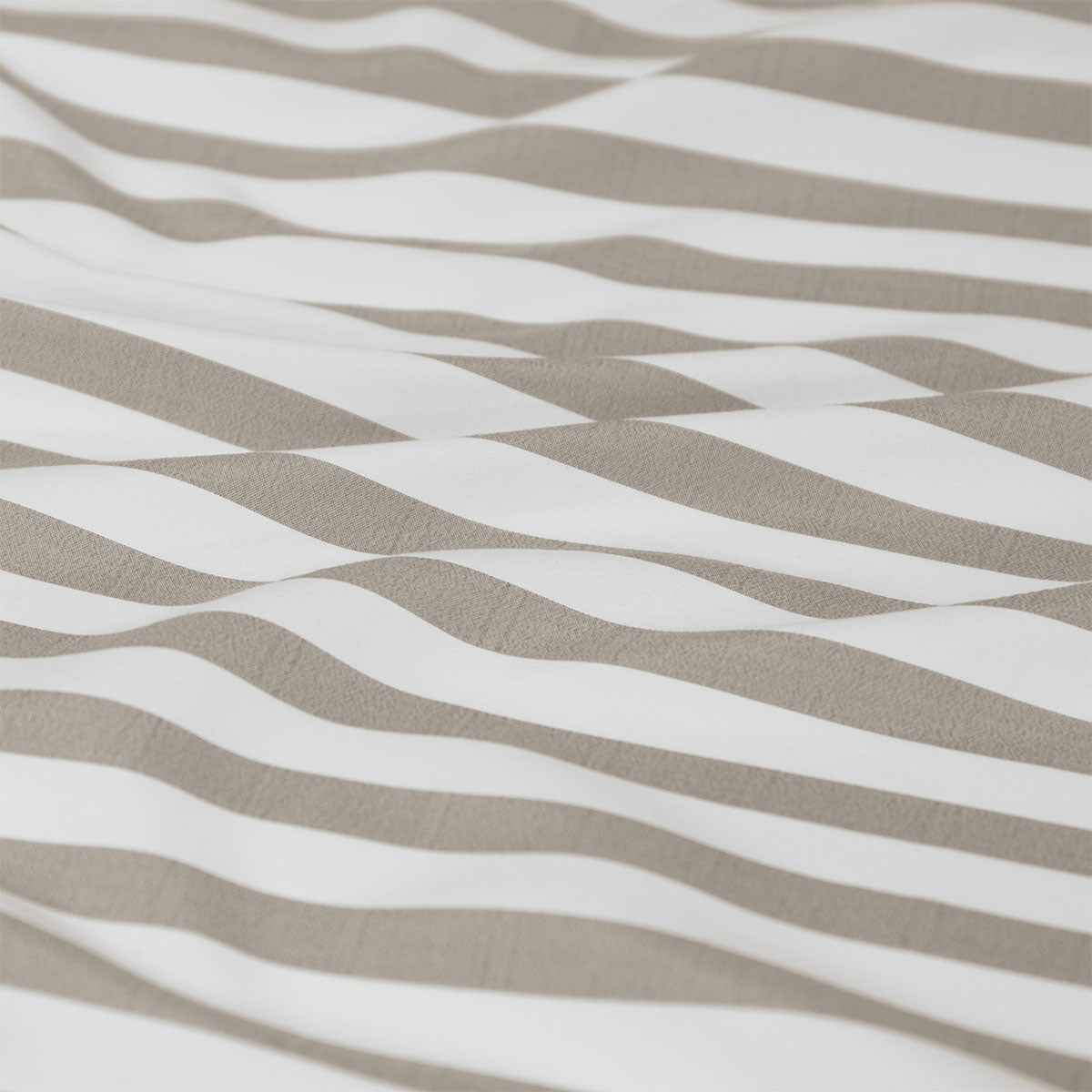 Ardor Frankie Natural Stripe Yarn Dyed Reversible Quilt Cover Set King - Image 3