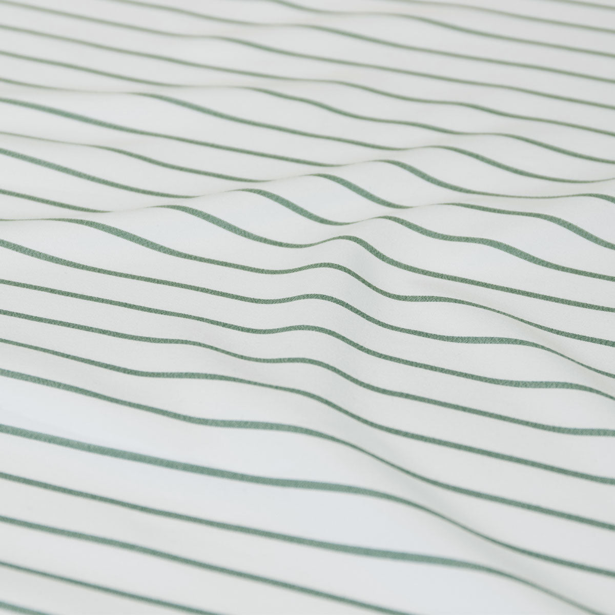 Ardor Frankie Sage Stripe Yarn Dyed Reversible Quilt Cover Set Queen - Image 4