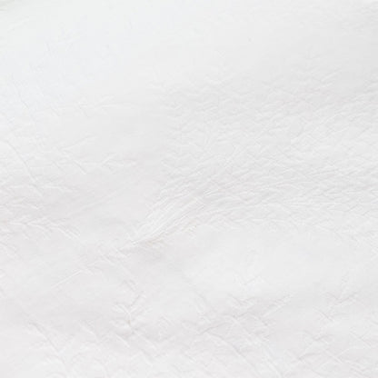 Algodon Romy White Cotton Jacquard Quilt Cover Set King - Image 4