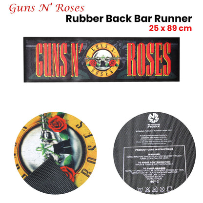 Guns N' Roses Rubber Back Bar Runner 25 x 89 cm - Image 2