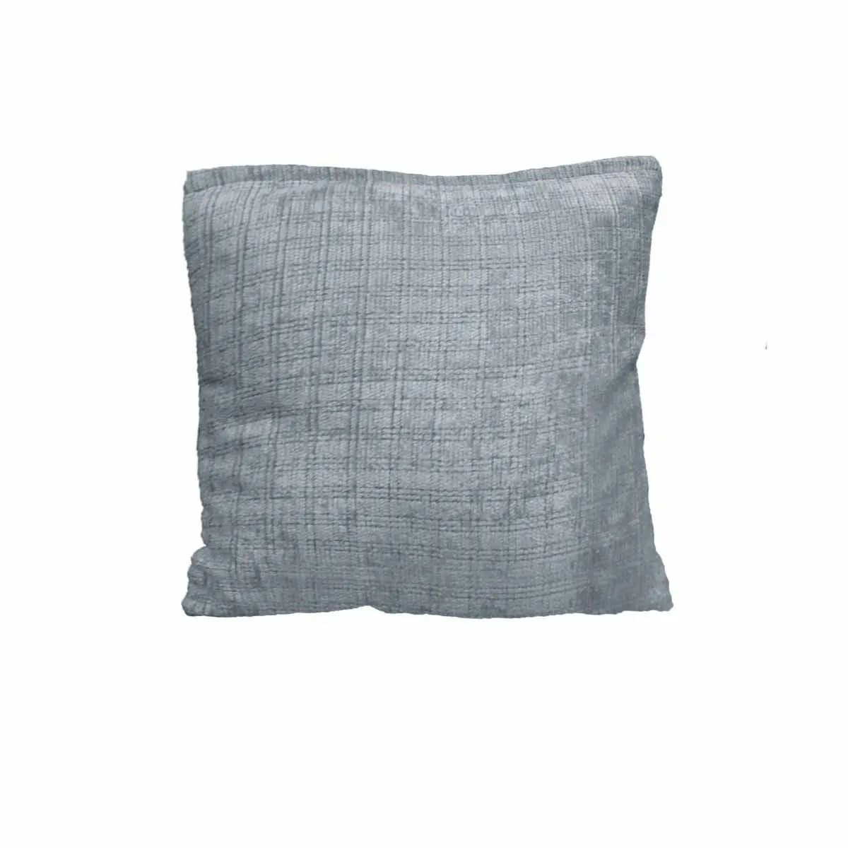 Eliot Checkered Double Sided Filled Cushion Square - 45cm x 45cm Pewter
