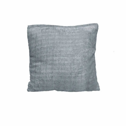 Eliot Checkered Double Sided Filled Cushion Square - 45cm x 45cm Pewter