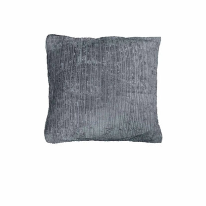 Eliot Striped Double Sided Filled Cushion Square - 45cm x 45cm Charcoal
