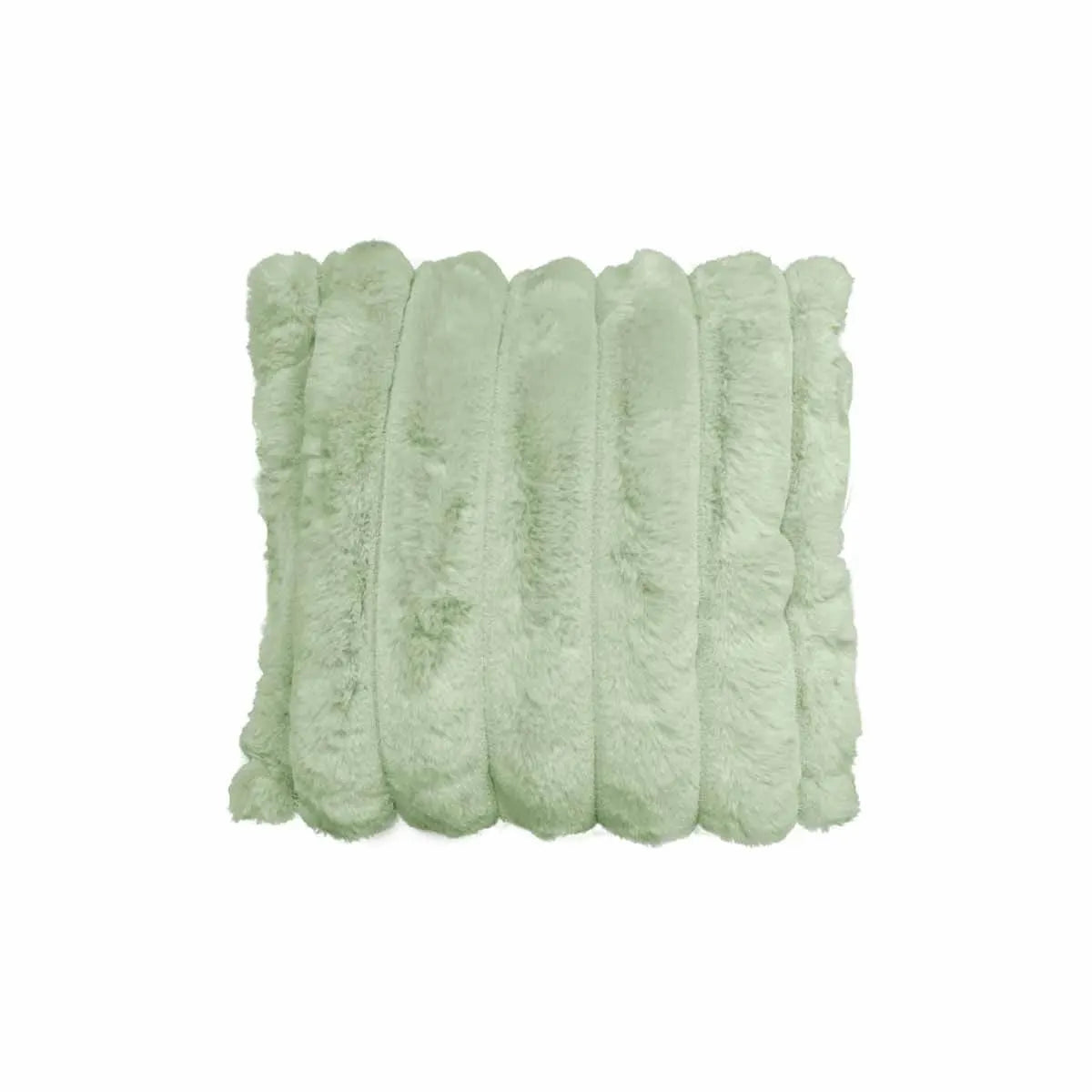 Diana Faux Fur Soft Filled Cushion Square - 45cm x 45cm Frost