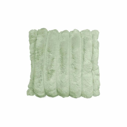 Diana Faux Fur Soft Filled Cushion Square - 45cm x 45cm Frost