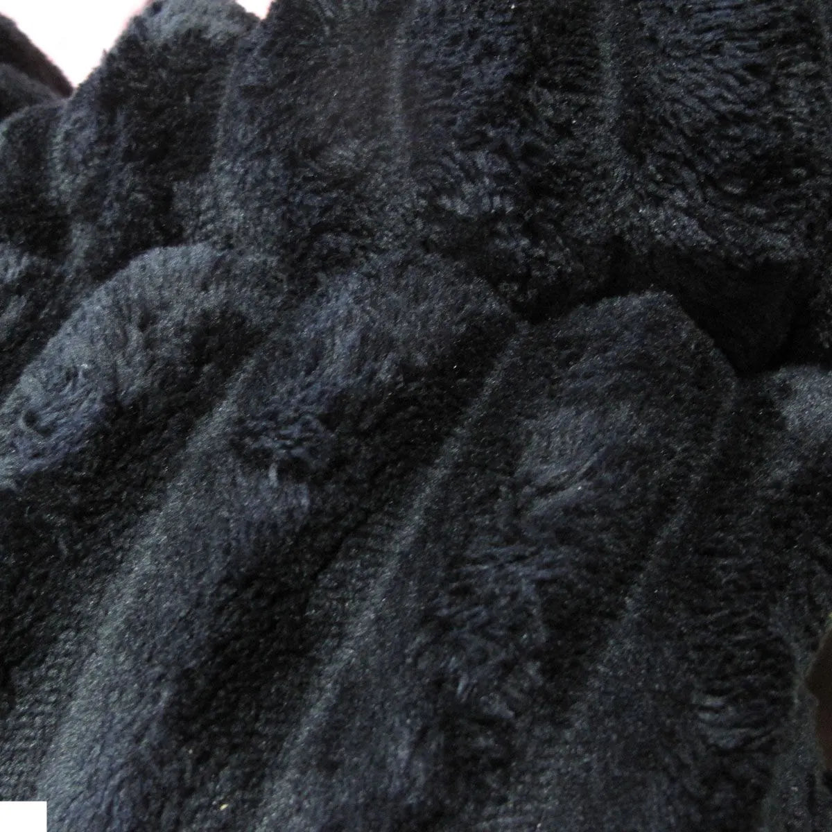 Harper Supremely Soft Fleece Extra Large Throw / Single Sized Blanket 200 x 150 cm Black - Image 3