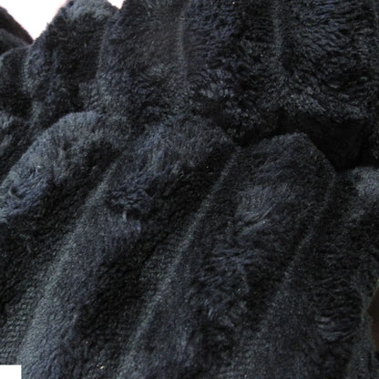 Harper Supremely Soft Fleece Extra Large Throw / Single Sized Blanket 200 x 150 cm Black - Image 3