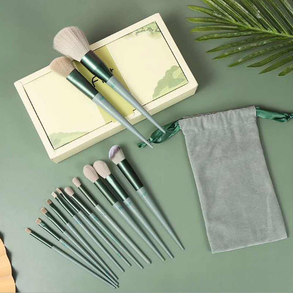 Professional Make Up Brushes Set 13pcs Beauty Foundation Eye Shadow - Image 2