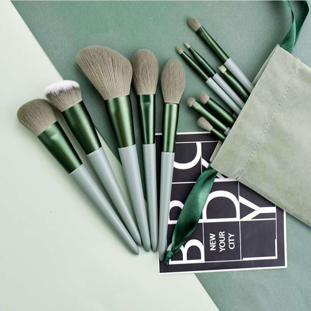 Professional Make Up Brushes Set 13pcs Beauty Foundation Eye Shadow - Image 3