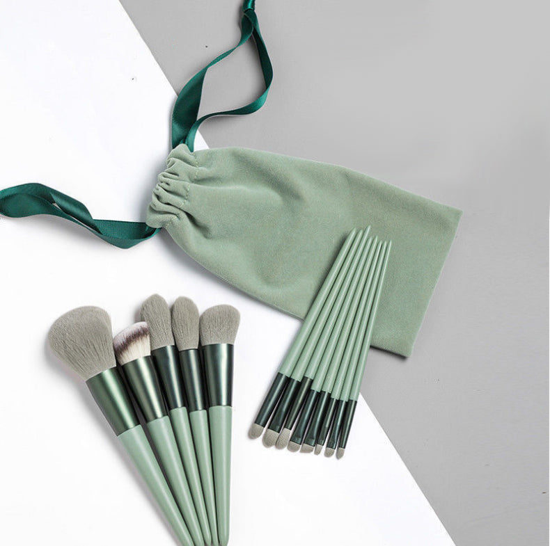 Professional Make Up Brushes Set 13pcs Beauty Foundation Eye Shadow - Image 4