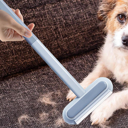 Multi-Purpose Cleaning Brush Pet Hair Removal Dual-Sided Brush with Scraper Gap Brush - Image 7